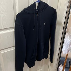 Polo Ralph Lauren Navy zip up hoodie